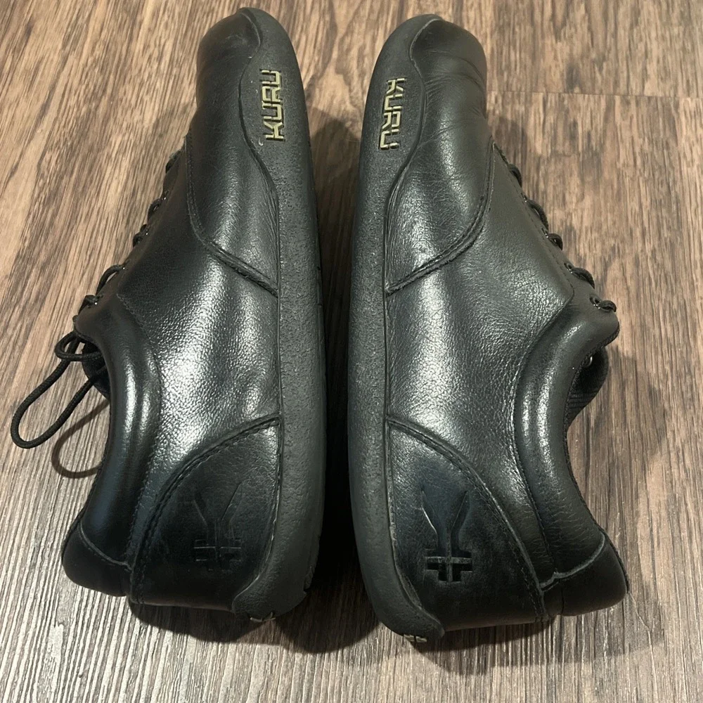 KURU Chicane Mens Black Size 9 Leather Comfort Trail Hiking Walking Shoes